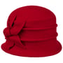 Chapeau en Laine Foulée Maliva by McBURN rouge