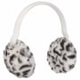 Cache-Oreilles Fake Fur by McBURN blanc-noir