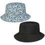 Chapeau Réversible Allover Fish Bucket by Stetson bleu