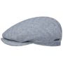 Casquette Herringbone Cotton Mix by Stetson bleu