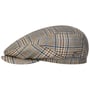 Casquette Glencheck Driver by Lierys marron-bleu