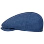 Casquette en Lin Pandico Driver by Stetson bleu-blanc