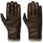 Gants en Cuir avec Cachemire Jumia by Caridei marron