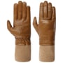 Gants en Cuir avec Cachemire Canvalo by Caridei camel