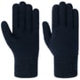 Gants en Laine avec Cachemire by Roeckl bleu foncé