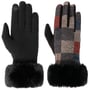 Gants pour Femme Colour Checks Touch by Lipodo multicolore