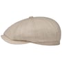 Casquette Hatteras Uni Twill by Stetson beige clair