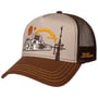 Casquette Trucker Spaceship by CapUniverse marron