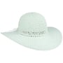 Chapeau en Paille Levina by Seeberger vert menthe