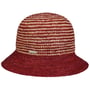 Chapeau de Soleil Twotone Raffia by Seeberger bordeaux