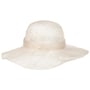 Chapeau en Paille Sinamay Wavy Brim by Seeberger blanc crème