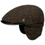 Casquette Plate à Oreillettes Windproof by bugatti marron