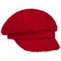 Casquette Gavroche Uni Bouclé by Gebeana rouge