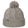 Bonnet en Tricot Reflective Yarn by Gebeana gris clair