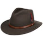Chapeau en Laine Oriska Traveller by Stetson gris foncé