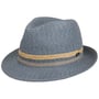 Chapeau en Paille Costanzo Bogart by Lipodo bleu