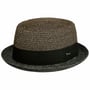 Chapeau en Paille Ennario Pork Pie by Lipodo anthracite