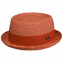 Chapeau en Paille Ennario Pork Pie by Lipodo rouge