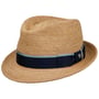 Chapeau de Raphia Crochet Trilby by Lierys nature