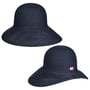 Chapeau en Chanvre avec Protection UV by bedacht bleu foncé