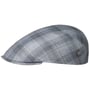 Casquette Ganzona Check by Lierys gris-bleu