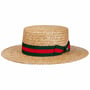 Chapeau en Paille de Blé Boater by Lierys nature