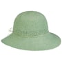 Chapeau en Paille Fine Crochet by Lipodo vert clair