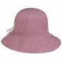 Chapeau en Paille Fine Crochet by Lipodo lilas