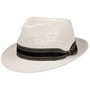 Chapeau en Paille Montreal Trilby by Lipodo blanc