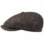 Casquette Hatteras Newsboy by Stetson gris-moucheté