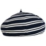Béret Twotone Stripes by McBURN bleu foncé