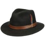 Chapeau en Laine Pearlett Traveller by Stetson olive foncé