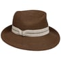 Chapeau de Paille de Raphia Simone by Mayser marron foncé