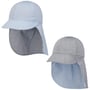 Casquette Réversible Twotone Stripes by maximo bleu