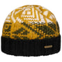 Bonnet Beanie Sandvika by Stetson noir-jaune