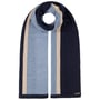 Écharpe en Laine Merino Stripes by Stetson bleu-beige