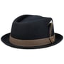 Chapeau en Laine Jonjoe Diamond by Stetson bleu foncé