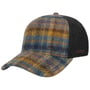 Casquette Trucker Wool Check by Stetson anthracite