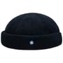 Bonnet Docker Uni Corduroy by Hammaburg bleu foncé