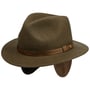 Chapeau en Laine avec Oreillettes Dest by Stetson marron foncé