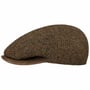Casquette Kent Virgin Wool Harris Tweed by Stetson olive