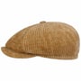 Casquette Hatteras Corduroy Jersey by Stetson camel