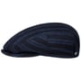 Casquette Kent Wool Stripes by Lierys bleu foncé
