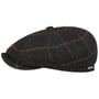 Casquette Hatteras Toscana Wool by Stetson marron-noir