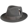 Chapeau en Laine Rosedale Fedora by Stetson gris