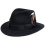 Chapeau en Laine Bradner Traveller by Stetson bleu foncé