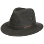 Chapeau en Tissu Herringbone Traveller by Stetson anthracite-noir