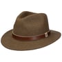 Chapeau en Laine Akeley Traveller by Lierys marron-moucheté