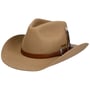 Chapeau en Laine Limington Western by Stetson camel