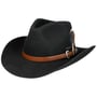 Chapeau en Laine Limington Western by Stetson noir